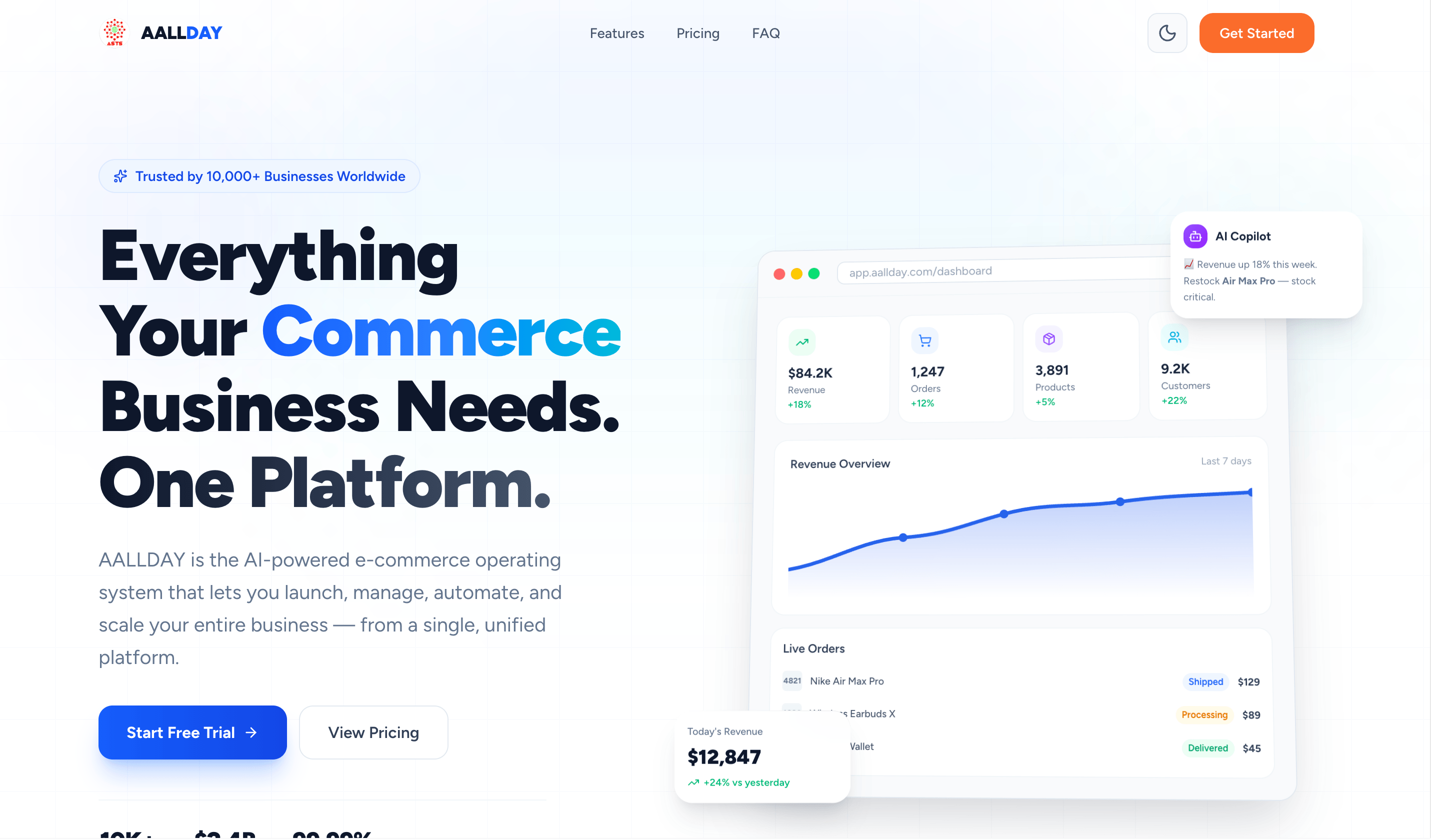 AALLDAY SaaS Application
